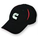 Baseball Cap with Crown Inserts
